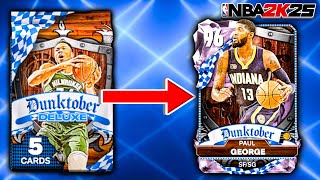 I SPENT 200K VC ON DUNKTOBER PACKS! NBA2K25 MyTEAM