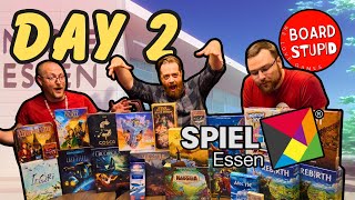 Spiel Essen 2024 Day 2 Review, Neon Hope, Draconis 8, Kraftwagen, Age of Rome, and more!