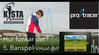 Protracer Banspel-Virtual golf Kista Golfcenter