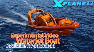 Experimental Ship for X-Plane 12 - 002 / Waterjet Boat