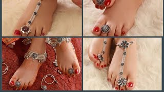 Beautiful designs of toe rings