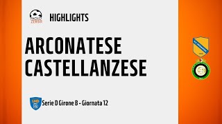 [HIGHLIGHTS] Serie D Girone B 24/25 - Day 12 - Arconatese - Castellanzese