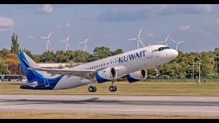 Kuwait Airways From Poland To Belgrade Int. Airport A320-neo