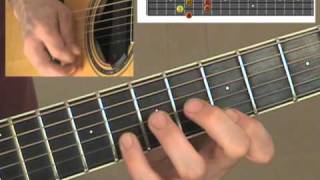 A7 Arpeggio E shape Guitar Exercise - Step 3