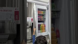 LG refrigerator inside View @Costco