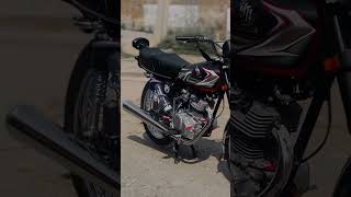 Honda CG125 Full Modified in black colour new look honda is best #shortsfeed #shorts #shortsviral 23