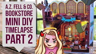 AZ Fell & Co Bookstore Mini DIY Timelapse Part 2