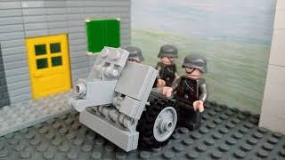 Lego WW2 Battle for Caen Stopmotion.