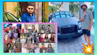 India vs Pakistan cricketer car collection l India cricketer car  collection l hani reaction mashup