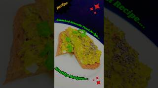 Smashed Avocado on Toast / Healthy Breakfast Recipe …..#abhiscafe