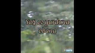 Yağış yağır *Səsidə gözəl özüdə gözəl   yağış *