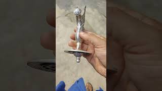 Silver elegance #sonofswords #koftgari #silver #swordmaking #trending #blades #sukhasingh