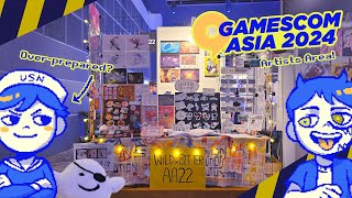 Gamescom Asia 2024 🎮 Artist Alley Vlog