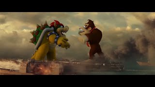 Godzilla vs Kong "King Koopa / Bowser vs Donkey Kong" Trailer | Just Fun