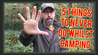 Camping for Beginners: 5 Common Mistakes to Avoid While Out