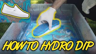 HOW to HYDRO Dip SHOES (Simple Steps) !!