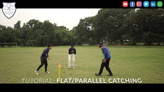 How to take Flat Catch? | #Cricket l | Fielding Tips | Fielding Basics | CAS |  HINDI | Part II