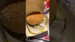 Mcd Chicken Maharaja Mac. #food #viral #foodie #burger