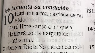 Job 10 (Job lamenta su condición) y 3 Juan 1 (Elogio de la hospitalidad de Gayo) RVR1960