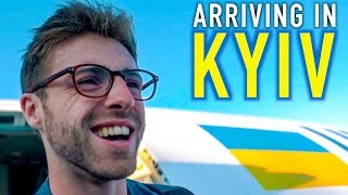 Arriving in Kyiv (Kiev), UKRAINE (how is flying UKRAINE INTERNATIONAL AIRLINES?)