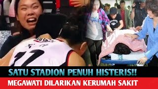 PERTANDINGAN PENUH KESEDIHAN ‼️ Megawati Kecapean Menit Ke 12 Hingga Pingsan Di Tengah Lapangan