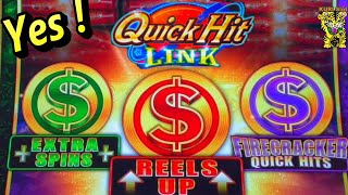 ★YES ! SUPER FREE GAME !! THE BEST OF QUICK HIT SLOT !!★QUICK HIT LINK GEMES (L & W)  Slot☆栗スロ