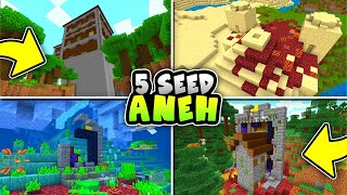 5 SEED SURVIVAL ANEH YANG BISA KALIAN COBA DI MCPE