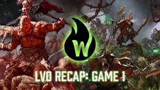 Warpfire LVO Recap: Round 1 - Skaven vs. Khorne Battle Report