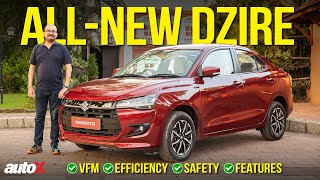 New Maruti Dzire | First Drive Review | Most Premium AND Safest Compact Sedan In India 2024 | autoX