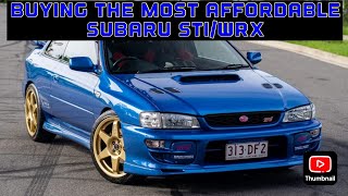 Best most affordable Subaru WRX/STI you can buy Kinda