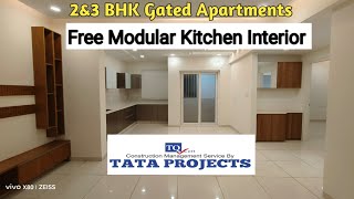 TATA PROJECT Gated community apartment flat for sale 2BHK & 3BHK in hyderabad #bachupally