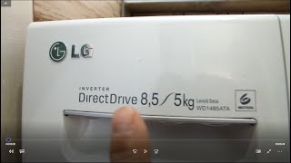 LG lava e seca 8,5/5kg, falha ao lavar, não completa o ciclo e desliga sozinha, vamos ver o que é.