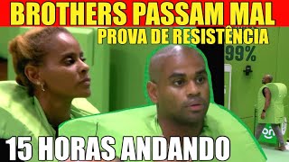 BBB 23 - Quem ganhou a prova de resistência? Brothers passam mal perdem peso e andam 100km