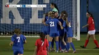 #2 Duke 3-1 #25 Virginia | ACC | NCAA Women's Soccer 2024