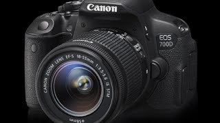 Canon EOS 700D Kit Unboxing & First Look / Tutorial video