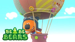 BE-BE-BEARS 🐻 Bjorn and Bucky 🦊 Bjorn is Scared of Heights 🐥 Funny Cartoons For Kids