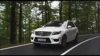 Новый 2012 Mercedes ML 63 AMG тест-драйв