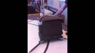 Testing ME218B Robot Mr. T