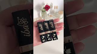 Limited edition lipsticks from Iba cosmetics