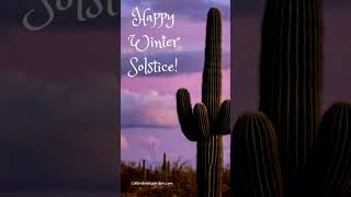 Winter Solstice In The Desert #shorts