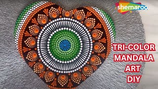 Tri-Color Mandala Art | DIY | Episode 19 | Monika Baldwa @Shemaroo_Lifestyle