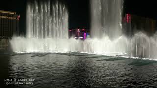 Bellagio Fountain, Las Vegas, December 2021