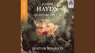 String Quartets, Op. 33, No. 1 in B Minor, Hob. III:37 "The Russian Quartets": II. Scherzo....