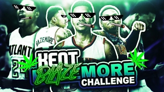 KENT BLAZEMORE CHALLENGE! HAPPY 4/20! NBA 2K17 MY LEAGUE