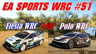 EA Sports WRC #51# Ford Fiesta WRC vs Volkswagen WRC