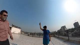 Insta 360 Bullet Time Shot on Aquarrius Tower Terrace Khar West