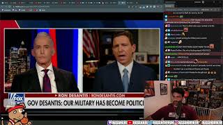 HasanAbi React to Ron DeSantis Address The War in Ukraine if He Get Elected