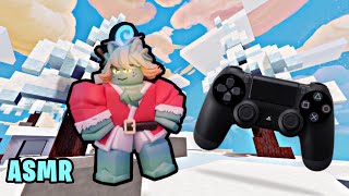 Grinch Milo Skin PRO Gameplay (Roblox Bedwars ASMR)