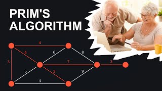 【PRIM's Algorithm】   Easy & with Example  #SoME1