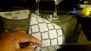 (Day 11) Wine Glass Lamps with Shades #mvpveda